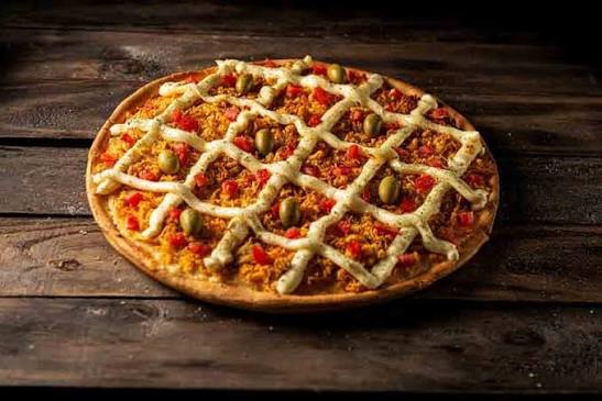 Pizza sabor Frango com Catupiry
